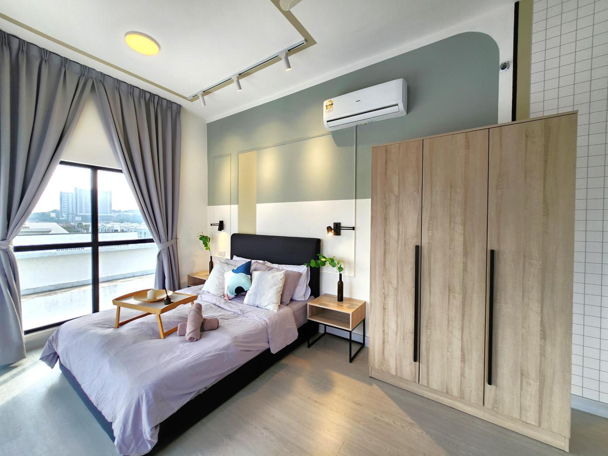 Taman Equine Comfy Studio#Greenery View#4 Pax#Aeon Mall Seri Kembangan Exterior photo